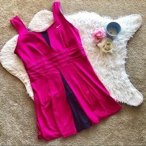 serena williams pink nike dress